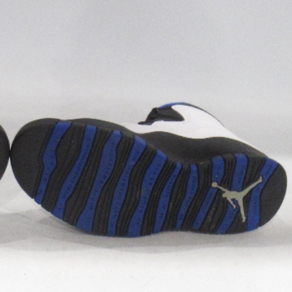 Air Jordan Retro 10 Orlando White, Blue & Black - Picture 8 of 10